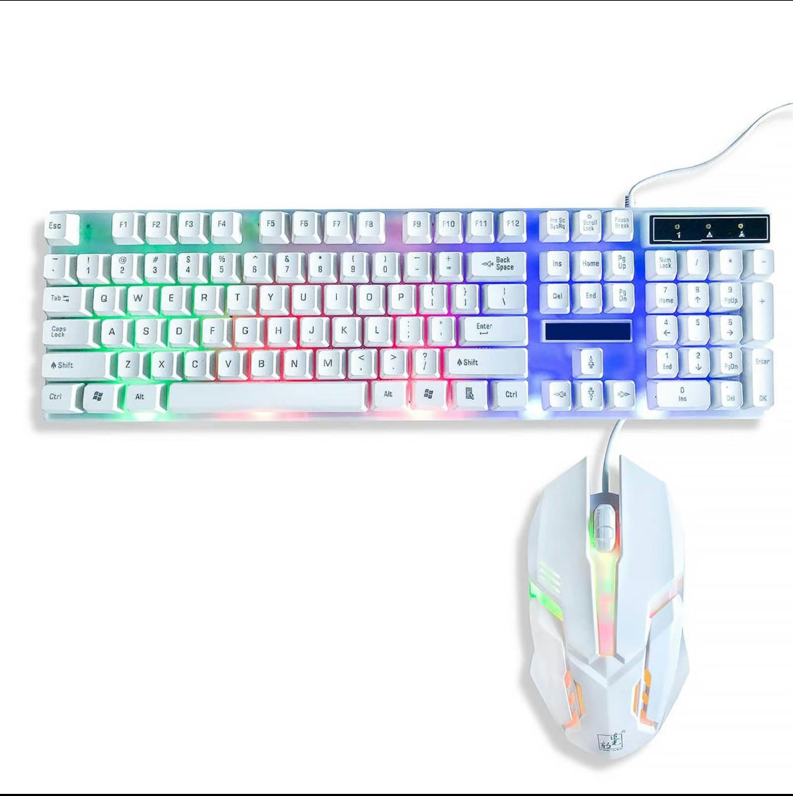 Gaming mouse and keyboard
